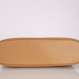 Chanel 1993 Caviar Beige Coco Mark Zip Tote 24K GP