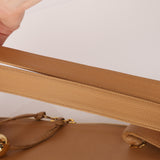 Chanel 1993 Caviar Beige Coco Mark Zip Tote 24K GP