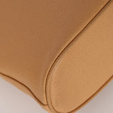 Chanel 1993 Caviar Beige Coco Mark Zip Tote 24K GP