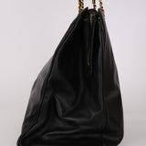 Rare Chanel 1996 Caviar Supermodel Tote Bag 24K GP