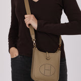 Hermès 2025 Beige Marfa Clemence Evelyne TPM GHW