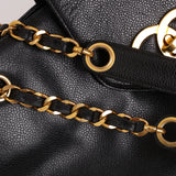 Rare Chanel 1996 Caviar Supermodel Tote Bag 24K GP