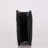 Bottega Veneta Black Intrecciato Bifold Wallet