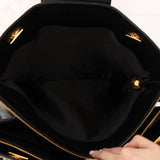 Rare Chanel 1996 Caviar Supermodel Tote Bag 24K GP