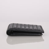 Bottega Veneta Black Intrecciato Bifold Wallet
