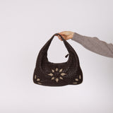Limited Edition Bottega Veneta Nappa Intrecciato Flower Large Hobo