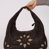 Limited Edition Bottega Veneta Nappa Intrecciato Flower Large Hobo