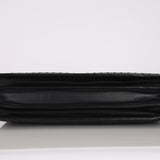 Vintage Bottega Veneta Black Intrecciato Milano Sac De Document
