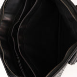 Vintage Bottega Veneta Black Intrecciato Milano Sac De Document