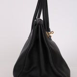 Hermes 2003 Noir Togo Birkin 35 Retourne GHW