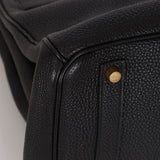 Hermes 2003 Noir Togo Birkin 35 Retourne GHW
