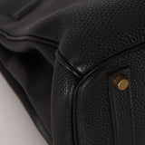 Hermes 2003 Noir Togo Birkin 35 Retourne GHW