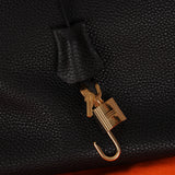 Hermes 2003 Noir Togo Birkin 35 Retourne GHW
