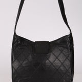 Chanel 1987 Quilted Calfskin Hobo with Pouch