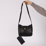 Chanel 1987 Quilted Calfskin Hobo with Pouch