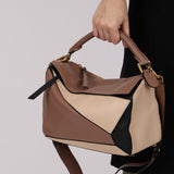 Loewe Tricolor Medium Puzzle Bag