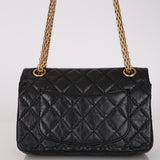 Chanel 2017 Quilted Aged Calfskin Lucky Charms 2.55 Reissue 224 Double Flap