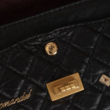 Chanel 2017 Quilted Aged Calfskin Lucky Charms 2.55 Reissue 224 Double Flap