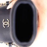 Chanel 2015 Lambskin Quilted Chain Around Phone Holder