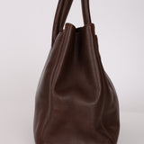 Chanel 2005 Chocolate Executive Cerf Medium Tote 24K GP