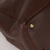 Chanel 2005 Chocolate Executive Cerf Medium Tote 24K GP