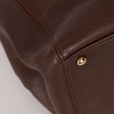 Chanel 2005 Chocolate Executive Cerf Medium Tote 24K GP