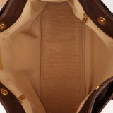 Chanel 2005 Chocolate Executive Cerf Medium Tote 24K GP