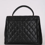 Chanel 2001 Caviar Kelly Top Handle Bag 24K GP