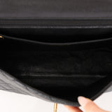 Chanel 2001 Caviar Kelly Top Handle Bag 24K GP