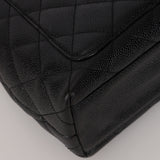 Chanel 2001 Caviar Kelly Top Handle Bag 24K GP