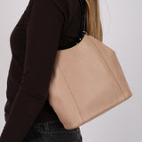Runway Gucci 1999 Beige Curtain Ring Bucket Bag