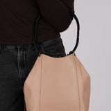 Runway Gucci 1999 Beige Curtain Ring Bucket Bag