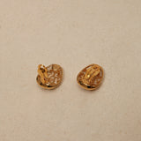 Yves Saint Laurent 1980s Arabesque Clip-On Earrings