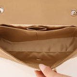 Chanel 2008 Gold Satin Precious Jewels East West Flap Bag