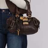 Chloe Brown Mini Paddington Bag