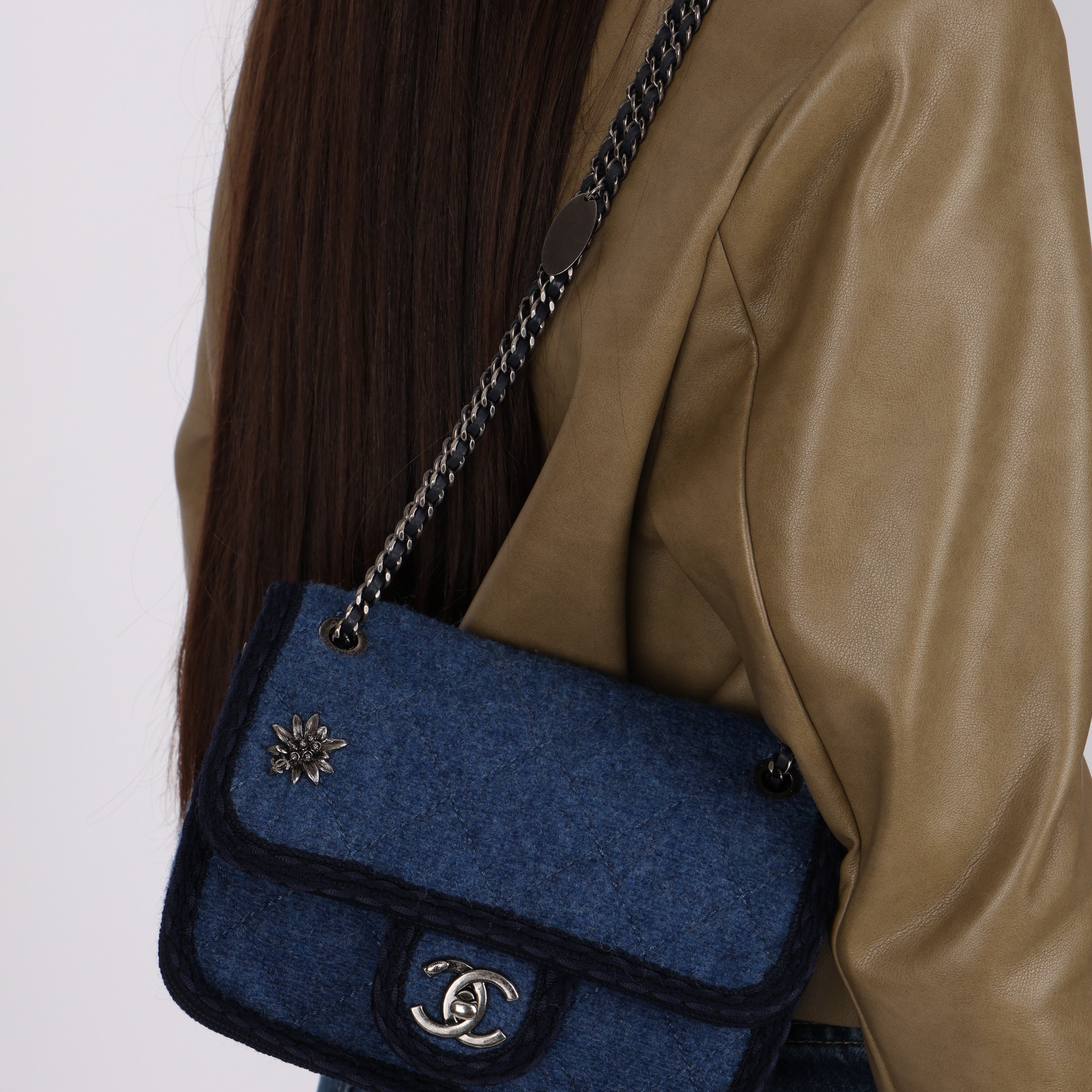 Chanel 2015 Paris-Salzburg Edelweiss Mini Flap Bag