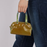 Dior 2001 Lime Patent Diorrisimo Mini Bag