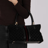 Gucci GG Suede Shopper Tote