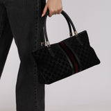 Gucci GG Suede Shopper Tote