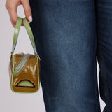 Dior 2001 Lime Patent Diorrisimo Mini Bag