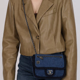Chanel 2015 Paris-Salzburg Edelweiss Mini Flap Bag