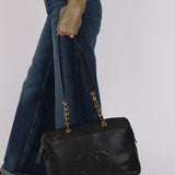 Chanel 1995 Medium Caviar Timeless Zip Tote 24K GP