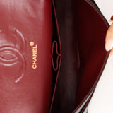Chanel 1987 Lambskin Medium Classic Double Flap Bag 24K GP
