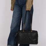 Chanel 1995 Medium Caviar Timeless Zip Tote 24K GP