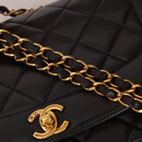 Chanel 1995 Lambskin Medium Diana Flap Bag 24K GP