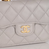 Chanel 2022 Top Handle Coin Purse on Chain