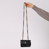 Chanel 1989 Lambskin Quilted Mini Flap Bag 24K GP