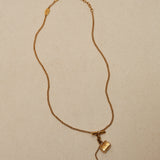 Louis Vuitton Monogram Speedy Pendant Necklace