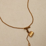 Louis Vuitton Monogram Speedy Pendant Necklace