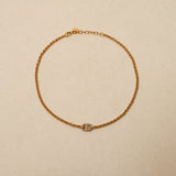 Dior CD Logo Choker Necklace